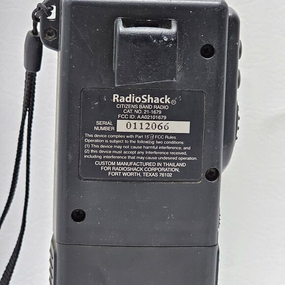 RadioShack Citizens Band CB Transceiver – Untested, No Charger, As-Is - Picture 7 of 13